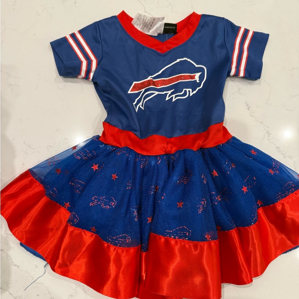 Toddler Buffalo Bills dress